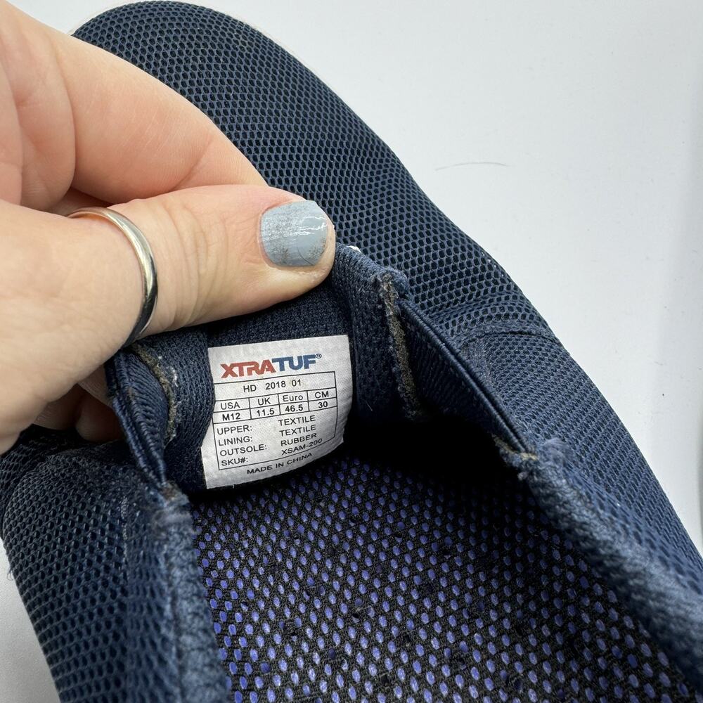 Xtratuf Sharkbyte Deck Shoes Airmesh Blue Quick Dry Mens Shoes Sz 12 - Picture 9 of 9